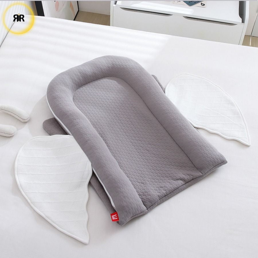 Sac de dormit multifunctional pentru bebelusi, Ingeras RIR@ – 100% bumbac organic, fete si baieti, gri