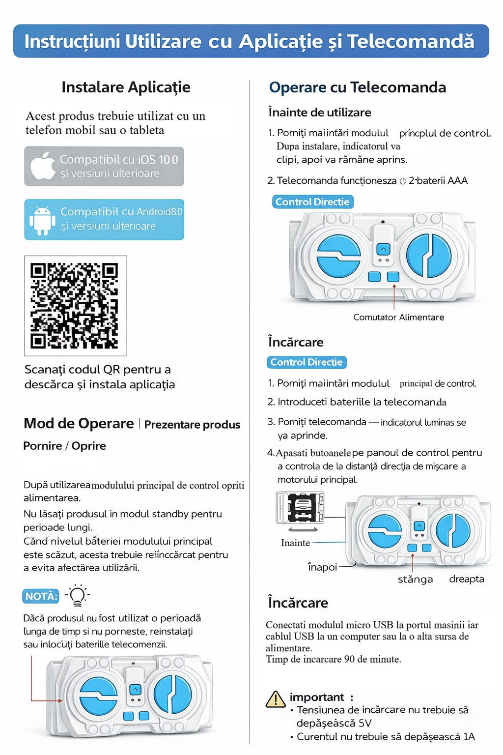 Masina Bugatti din Blocuri de Constructie – RIR@, 1368 Piese, 35 cm, LED, Aplicatie mobila & Telecomanda, 6+