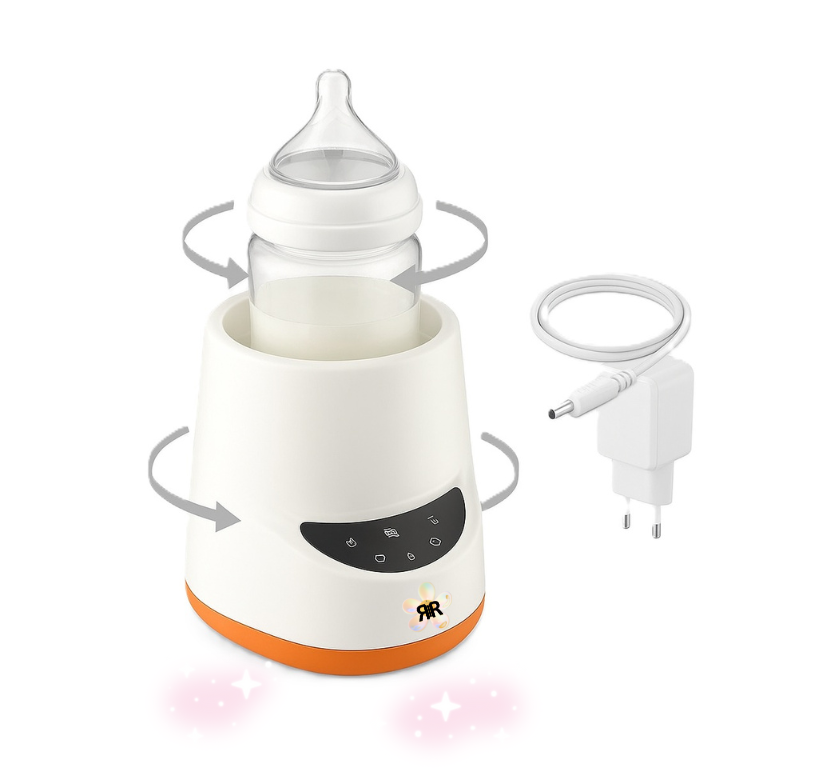 Aparat Automat Preparare Lapte Bebeluși RIR Baby MilkTech, Mixer Inteligent Anticolici, Control Digital, 3 viteze de amestecare