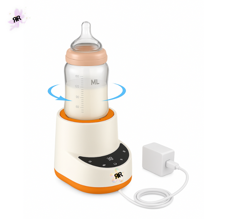 Aparat Automat Preparare Lapte Bebeluși RIR Baby MilkTech, Mixer Inteligent Anticolici, Control Digital, 3 viteze de amestecare