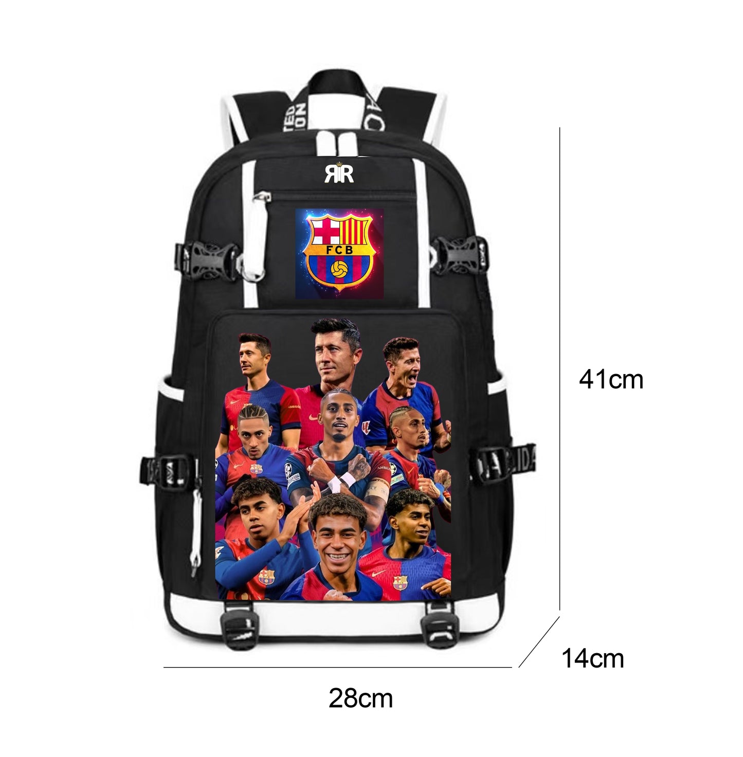 Ghiozdan școală BARCELONA – Ergonomic, Impermeabil