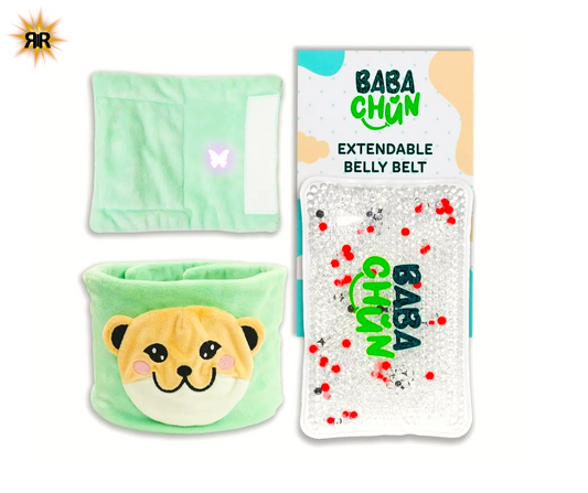 Centura termica multifunctionala 2-in-1 RIR®– ANTICOLICI, ANTIFEBRA, ANTIDURERE