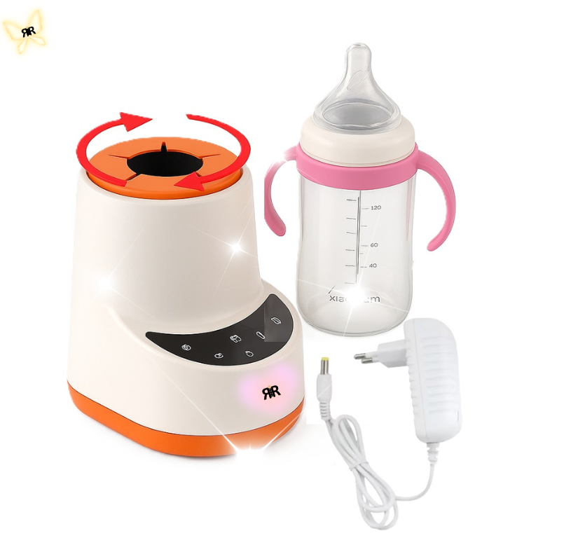 Aparat Automat Preparare Lapte Bebeluși RIR Baby MilkTech, Mixer Inteligent Anticolici, Control Digital, 3 viteze de amestecare
