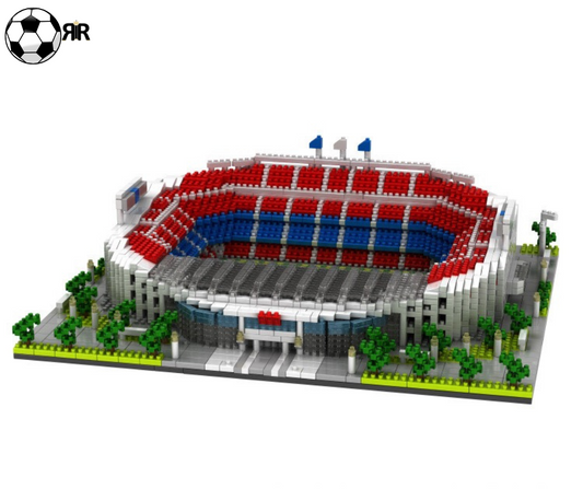 Set blocuri de constructie RIR®, Stadion Camp Nou – FC Barcelona, 3500 piese