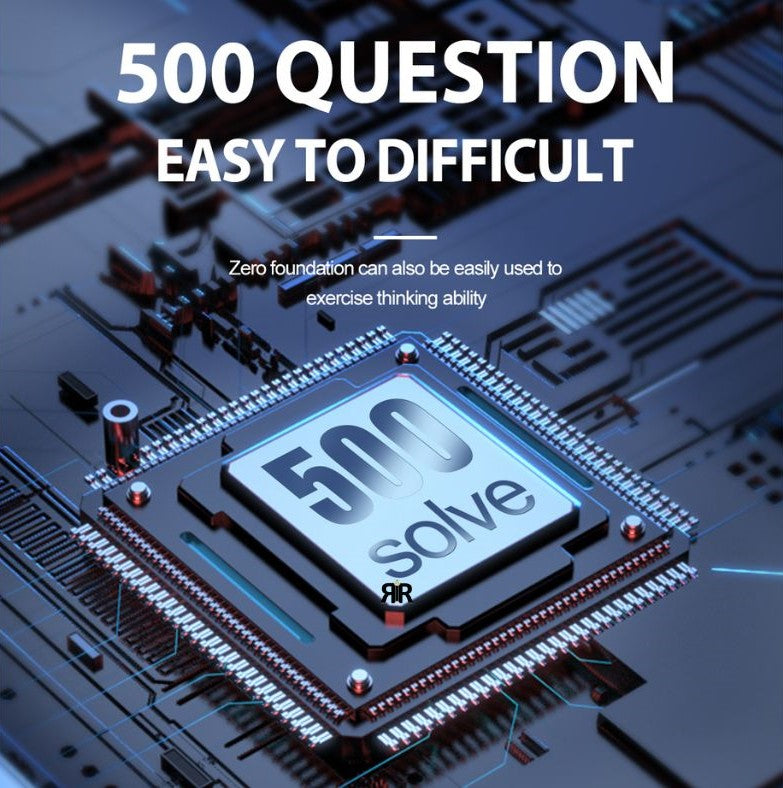 Joc Smart Electronic RIR®, Super Slide Puzzle Magnetic cu piese utilizate prin glisare, 500 Nivele