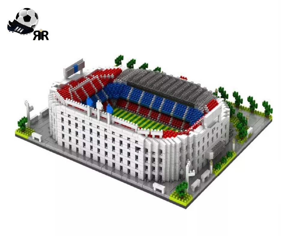 Set blocuri de constructie RIR®, Stadion Camp Nou – FC Barcelona, 3500 piese