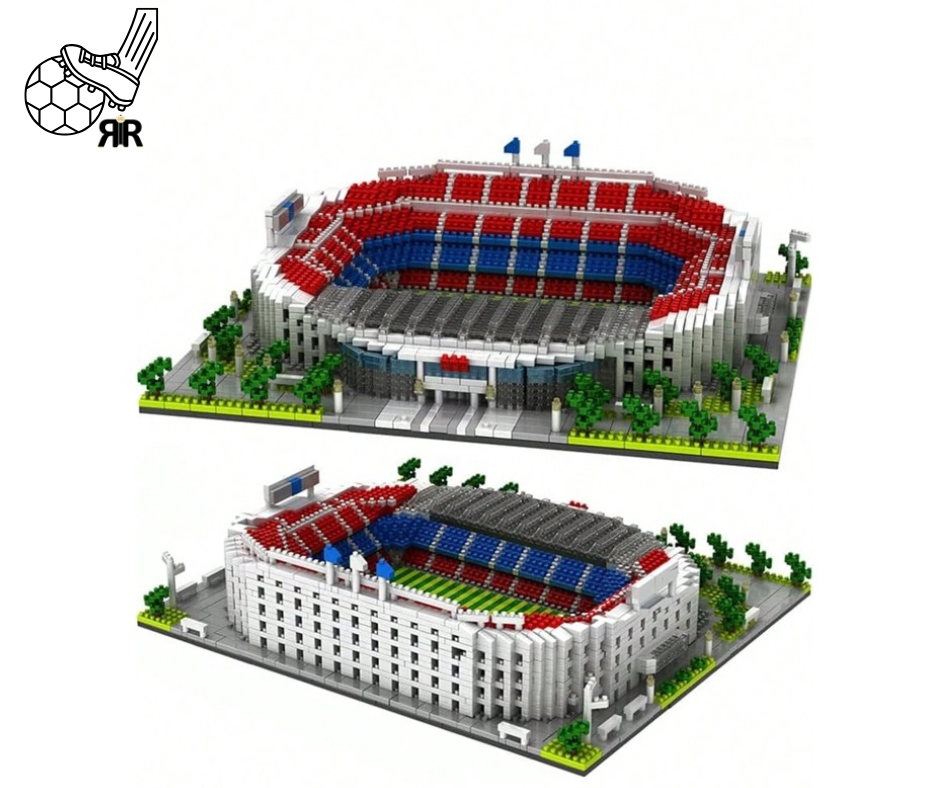 Set blocuri de constructie RIR®, Stadion Camp Nou – FC Barcelona, 3500 piese