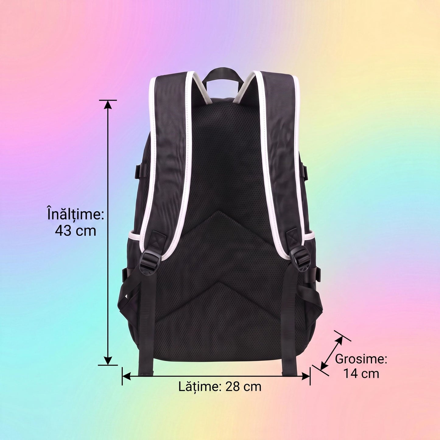 Ghiozdan școală YAMAL-  Ergonomic, Impermeabil