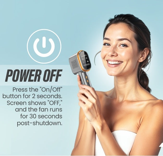 Epilator IPL Profesional 3 in 1 RIR® – Epilare Definitiva, Intinerirea Pielii si Tratarea Acneei, Gri Antracit