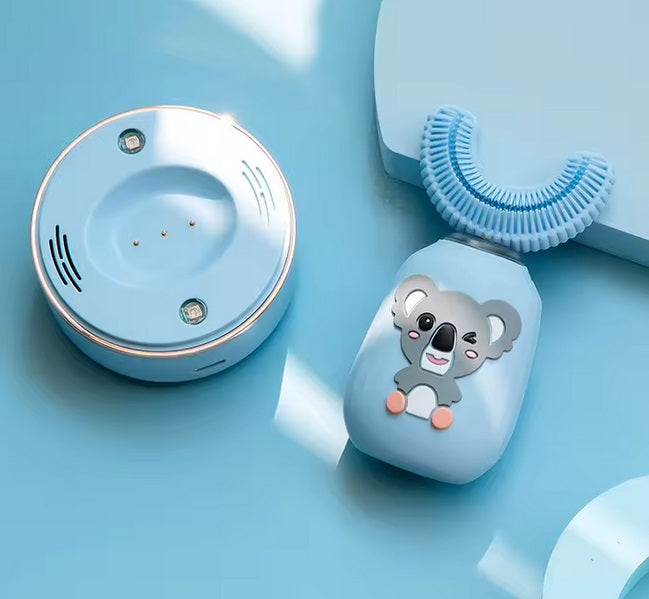 Periuta de dinti electrica pentru copii «RIR», 2-7 ani, micro vibratii, lumina antibacteriana