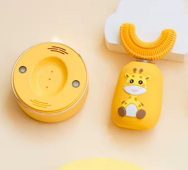 Periuta de dinti electrica pentru copii «RIR», 2-10 ani, micro vibratii, lumina antibacteriana