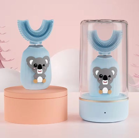Periuta de dinti electrica pentru copii «RIR», 2-7 ani, micro vibratii, lumina antibacteriana