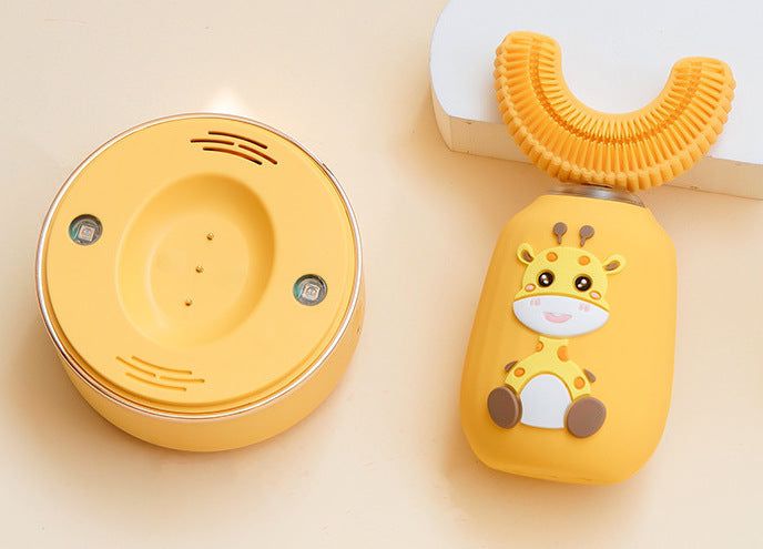 Periuta de dinti electrica pentru copii «RIR», 2-10 ani, micro vibratii, lumina antibacteriana