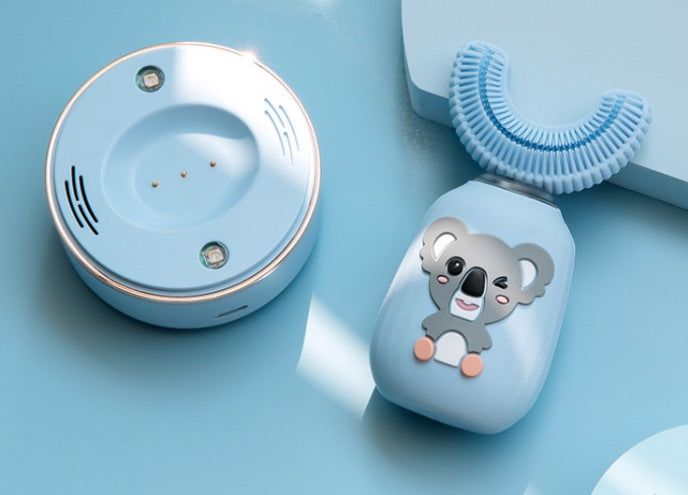 Periuta de dinti electrica pentru copii «RIR», 2-7 ani, micro vibratii, lumina antibacteriana