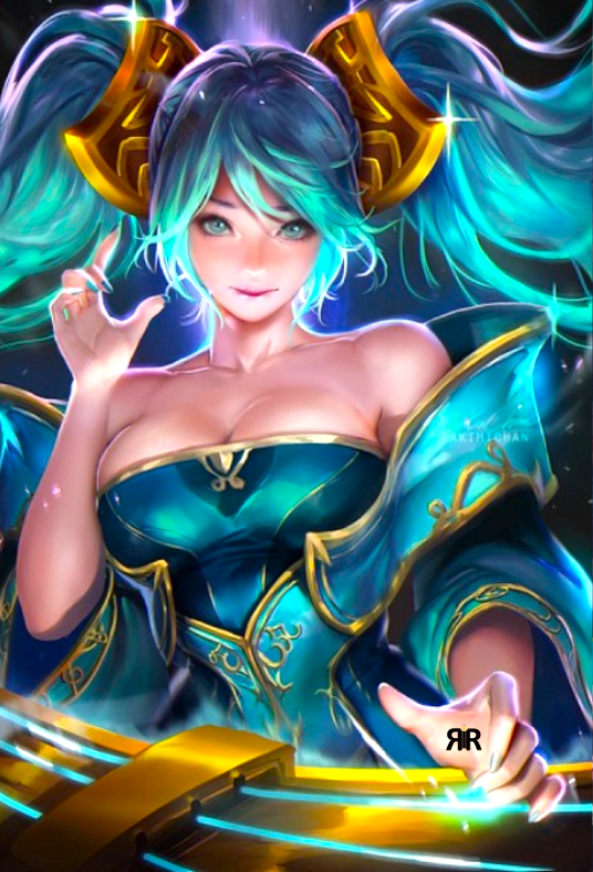 Set blocuri de constructie RIR®, Sona - League of Legends, 324 piese
