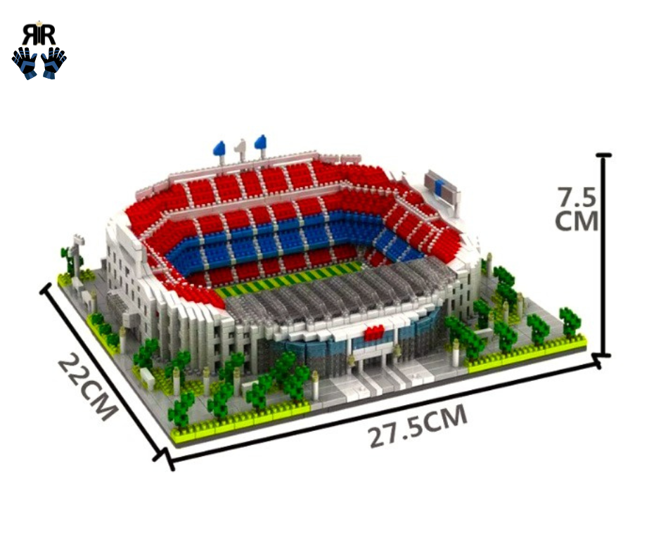 Set blocuri de constructie RIR®, Stadion Camp Nou – FC Barcelona, 3500 piese